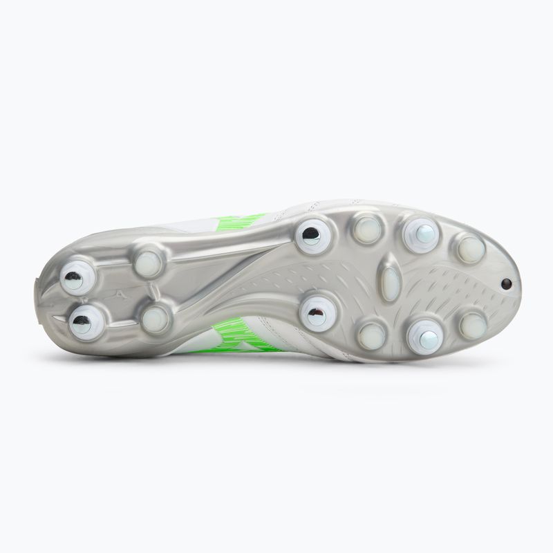 Pánske kopačky Mizuno Morelia Neo IV Pro Mix white/neon green/cool gray 3c 4
