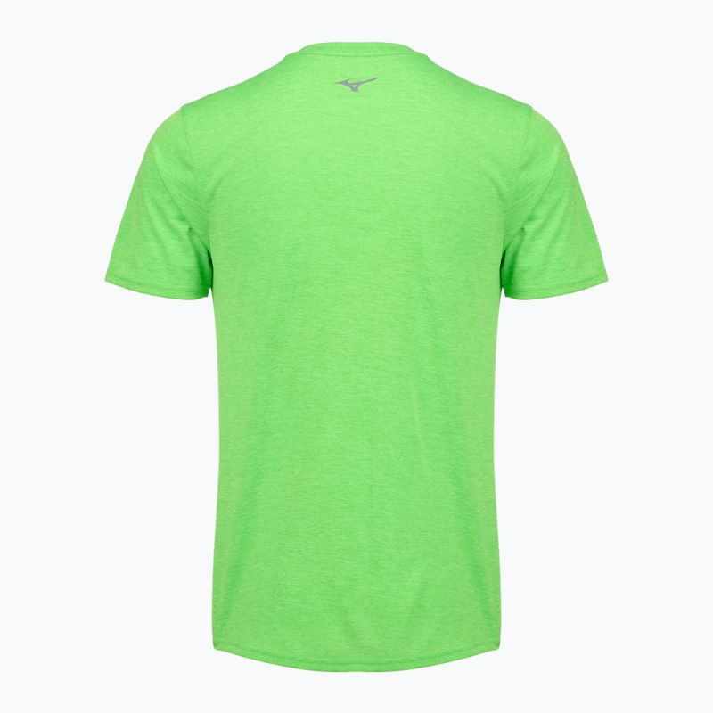 Pánske bežecké tričko Mizuno Core RB Tee green gecko 2