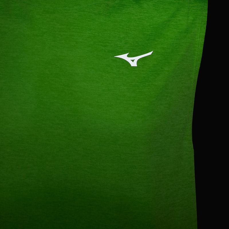 Pánske bežecké tielko Mizuno Impulse Core Sleeveless green gecko 5