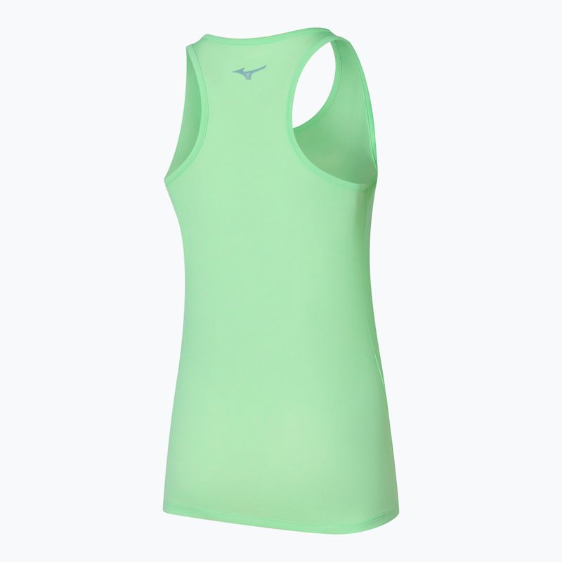 Dámske bežecké tielko Mizuno Impulse Core Tank neo mint 2