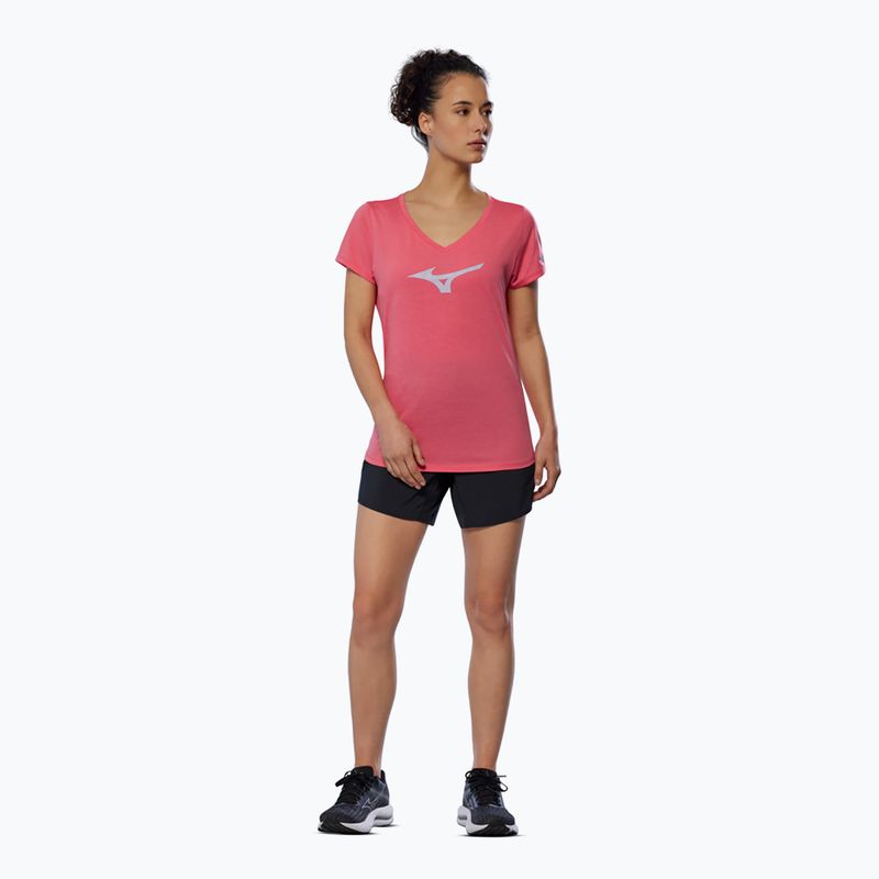 Dámske bežecké tričko Mizuno Core RB Tee camellia rose 2