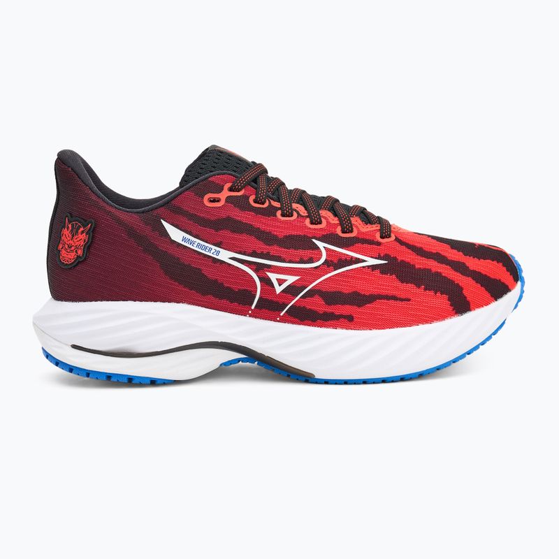 Bežecké topánky Mizuno Wave Rider 28 ignition red/white/baseball blue 3