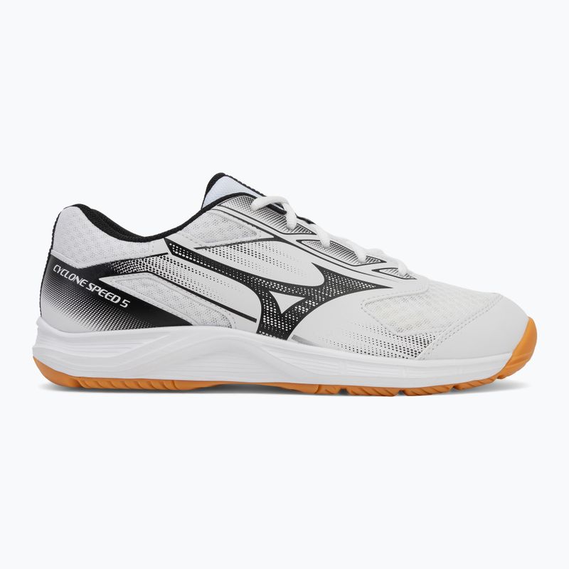 Volejbalové topánky Mizuno Cyclone Speed ​​5 white/black/chamois 2