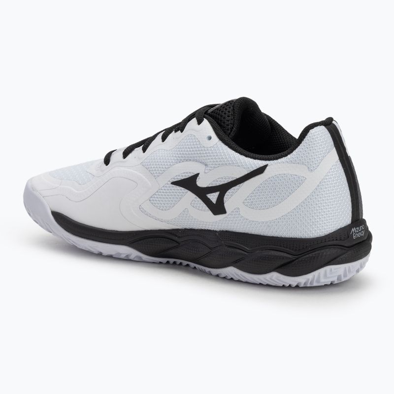 Pánské tenisové boty Mizuno Wave Enforce Court CC white/ black/ iron gate 3