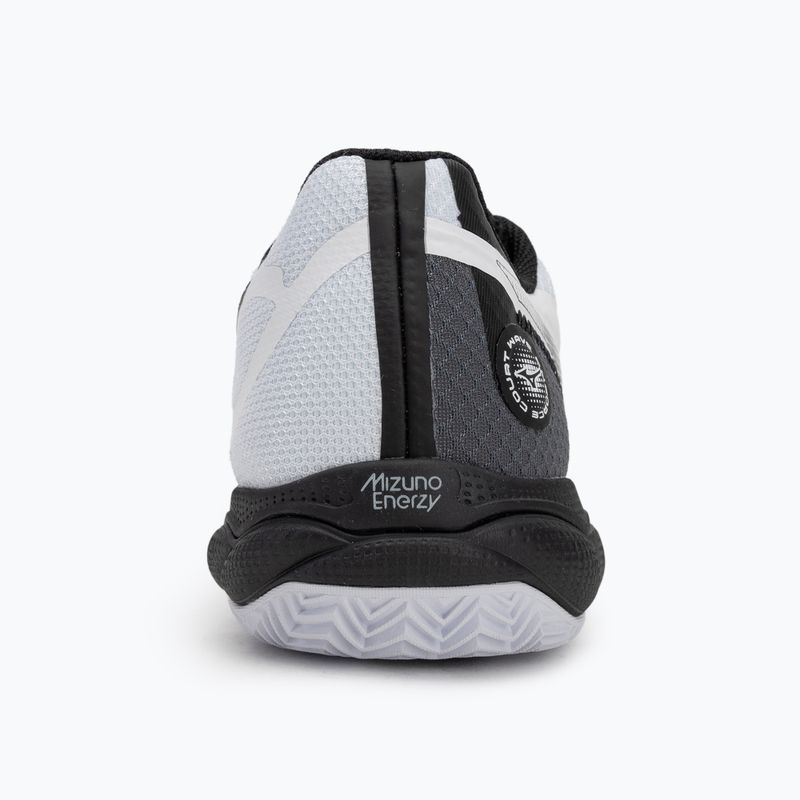 Pánské tenisové boty Mizuno Wave Enforce Court CC white/ black/ iron gate 6