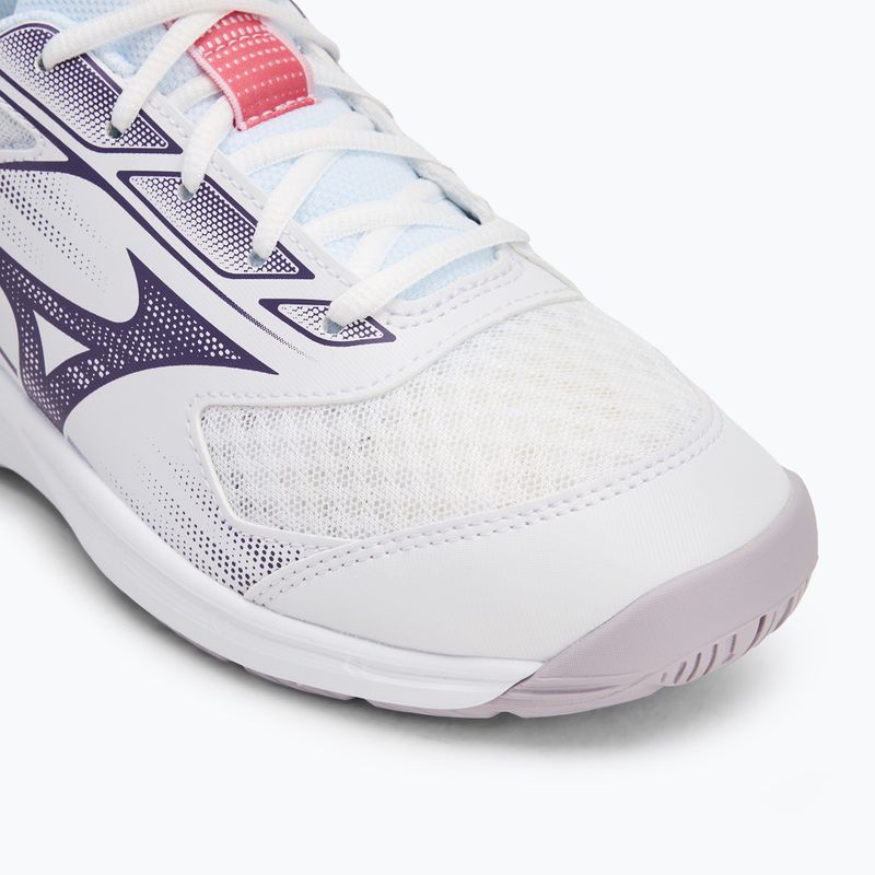 Volejbalová obuv Mizuno Cyclone Speed 5 white/violet indigo/camellia rose 7