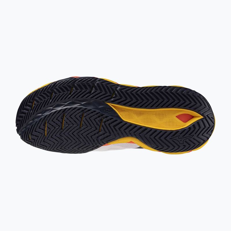 Tenisové topánky Mizuno Wave Enforce Tour 6 AC white/fiery coral 2/citrus 9