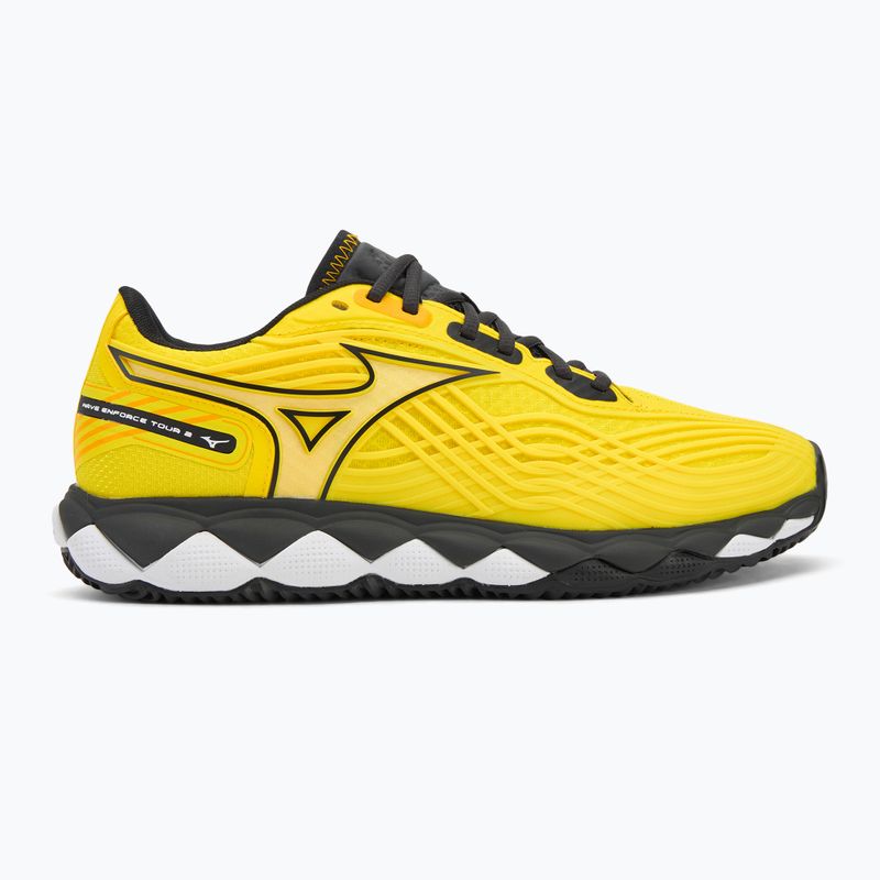 Topánky na padel Mizuno Wave Enforce Tour 2 vibrant yellow/black/black sand 2