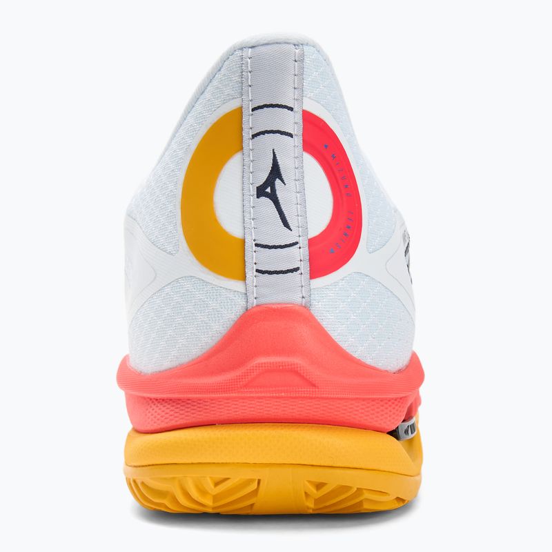 Tenisové topánky Mizuno Wave Exceed Tour 6 CC white/baritone blue/fiery coral 2 6