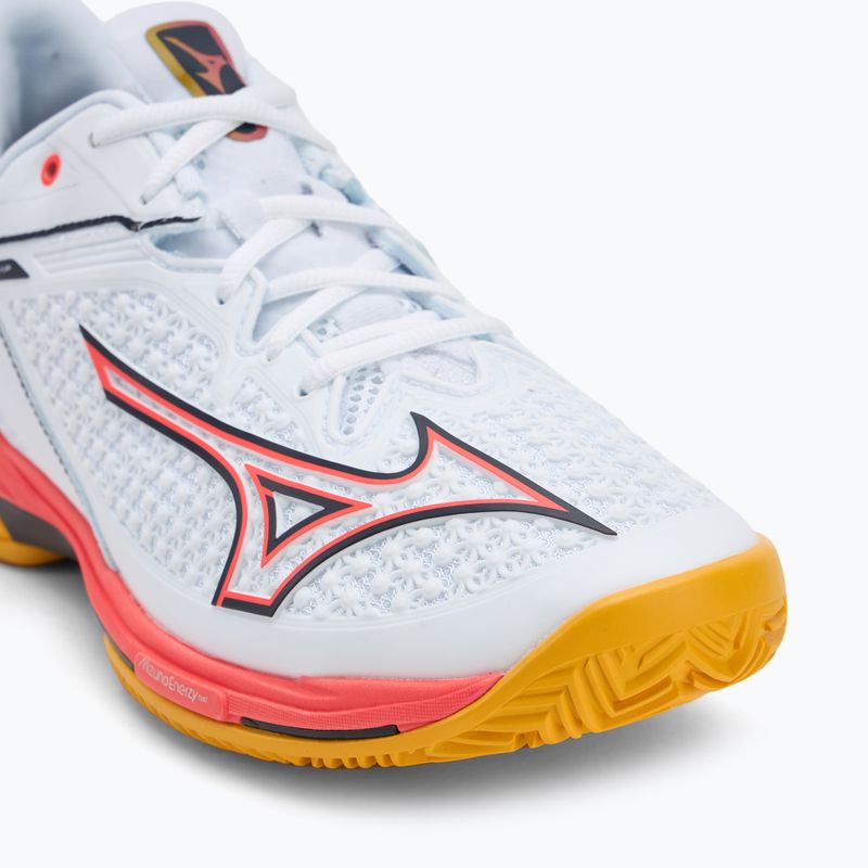 Tenisové topánky Mizuno Wave Exceed Tour 6 CC white/baritone blue/fiery coral 2 7