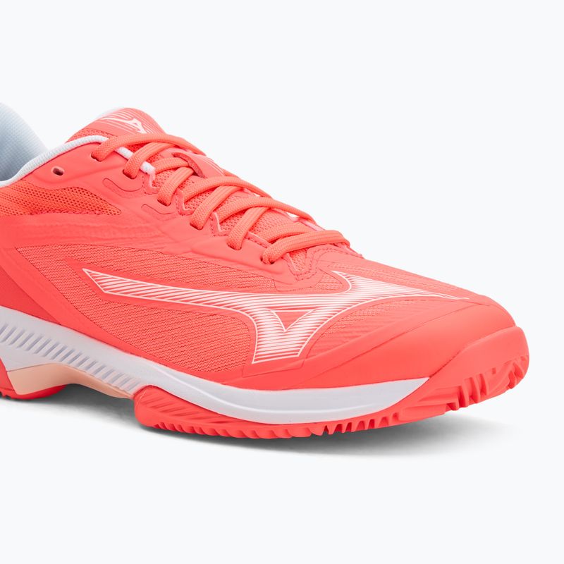 Dámske tenisové topánky Mizuno Wave Exceed Court CC W calypso coral/white/barely pink 7