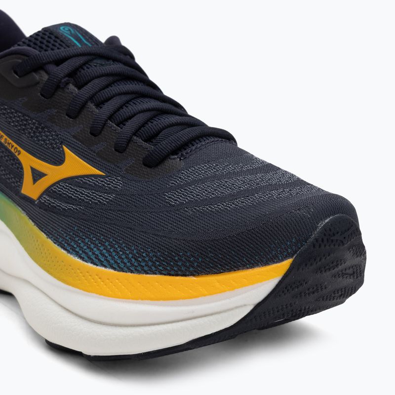 Pánske bežecké topánky Mizuno Wave Sky 9 baritone blue/citrus/capri breeze 7