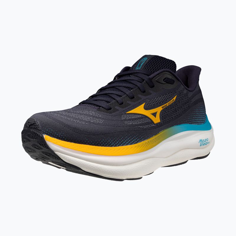Pánske bežecké topánky Mizuno Wave Sky 9 baritone blue/citrus/capri breeze 3