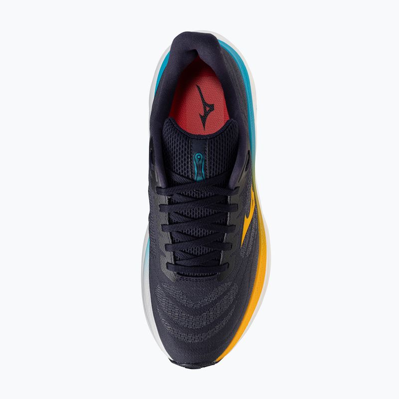 Pánske bežecké topánky Mizuno Wave Sky 9 baritone blue/citrus/capri breeze 6