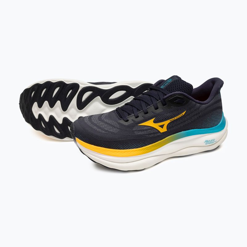 Pánske bežecké topánky Mizuno Wave Sky 9 baritone blue/citrus/capri breeze 7