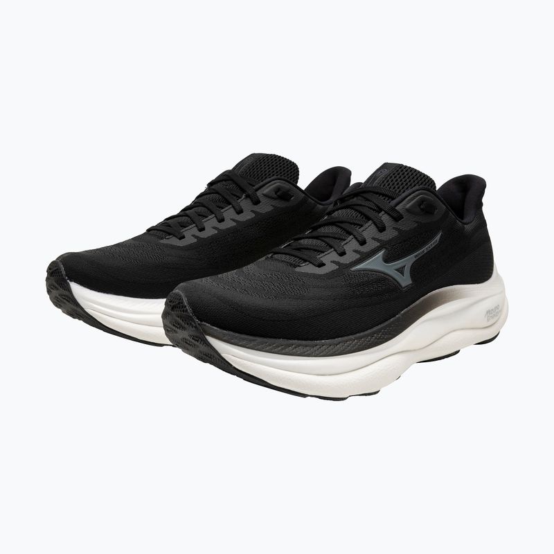 Pánske bežecké topánky Mizuno Wave Sky 9 black/metallic gray/black sand 8