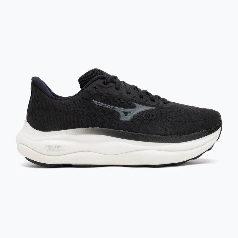 Pánske bežecké topánky Mizuno Wave Sky 9 black/metallic gray/black sand 2