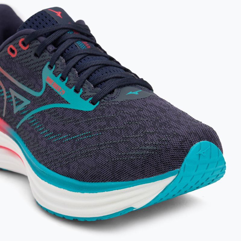 Pánske bežecké topánky Mizuno Wave Rider 29 odyssey gray/Ccapri breeze/calypso coral 7