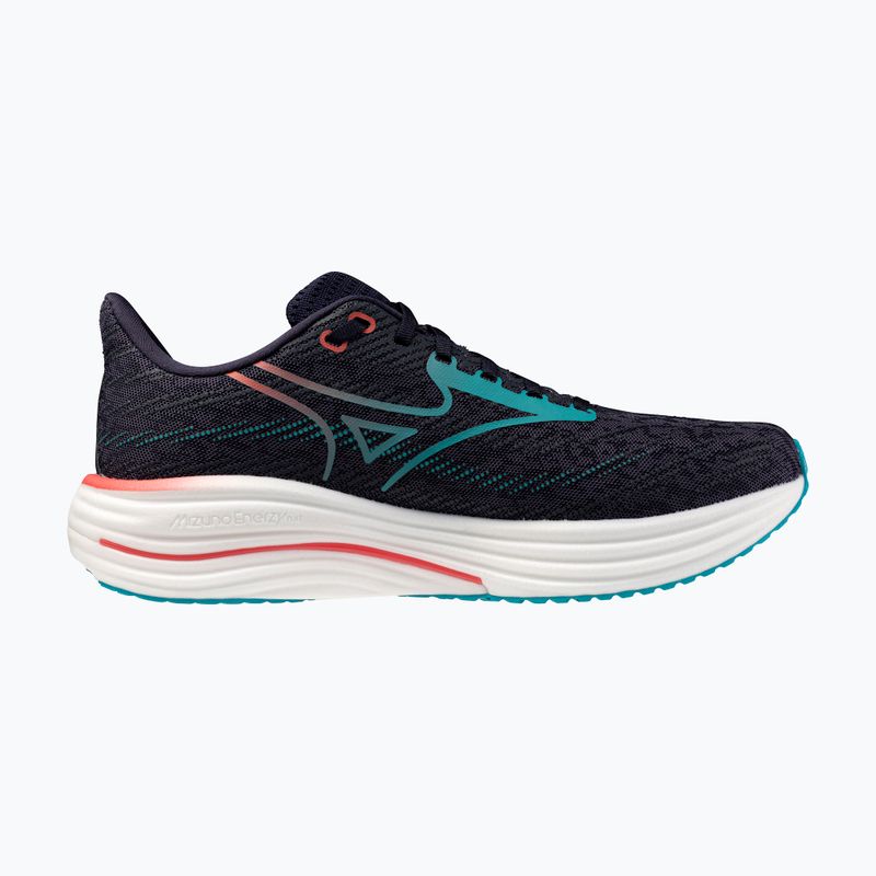 Pánske bežecké topánky Mizuno Wave Rider 29 odyssey gray/Ccapri breeze/calypso coral 2