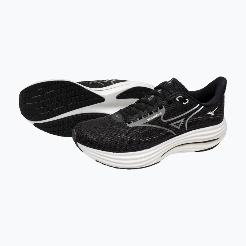 Pánske bežecké topánky Mizuno Wave Rider 29 Black sand/quiet shade/black 9