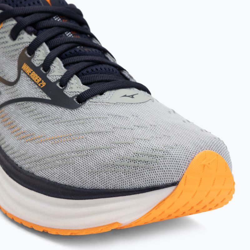 Pánske bežecké topánky Mizuno Wave Rider 29 harbor mist/baritone blue/tang orange 7