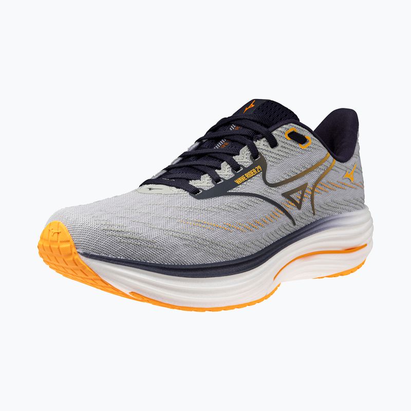 Pánske bežecké topánky Mizuno Wave Rider 29 harbor mist/baritone blue/tang orange 10