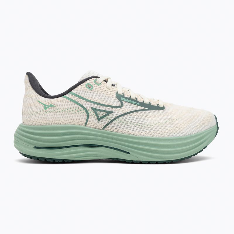 Pánske bežecké topánky Mizuno Wave Rider 29 white/bistro green/creme de me 2