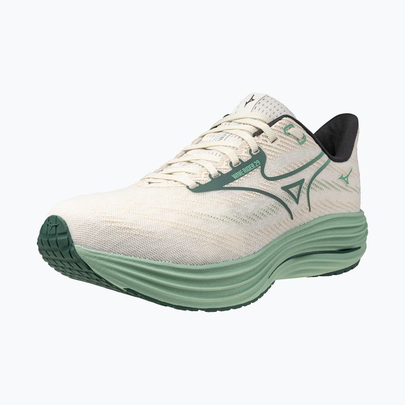 Pánske bežecké topánky Mizuno Wave Rider 29 white/bistro green/creme de me 3