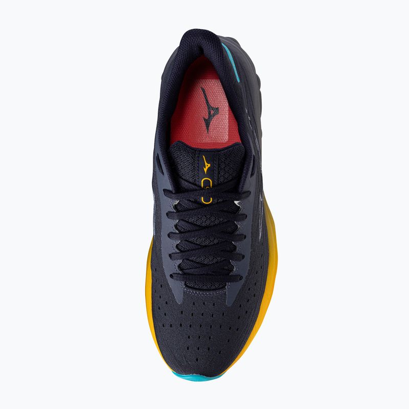 Pánske bežecké topánky Mizuno Wave Skyrise 6 odyssey gray/icelandic blue/citrus 12