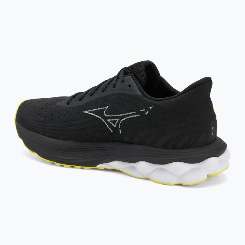 Pánske bežecké topánky Mizuno Wave Skyrise 6 black/harbor mist/lemon tonic 3