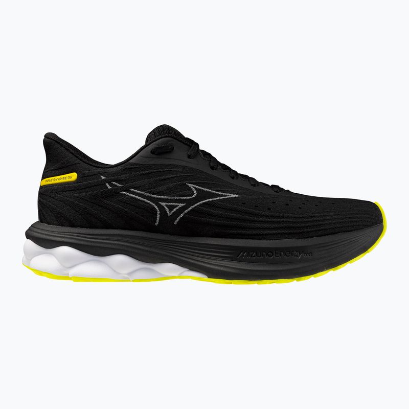 Pánske bežecké topánky Mizuno Wave Skyrise 6 black/harbor mist/lemon tonic 8