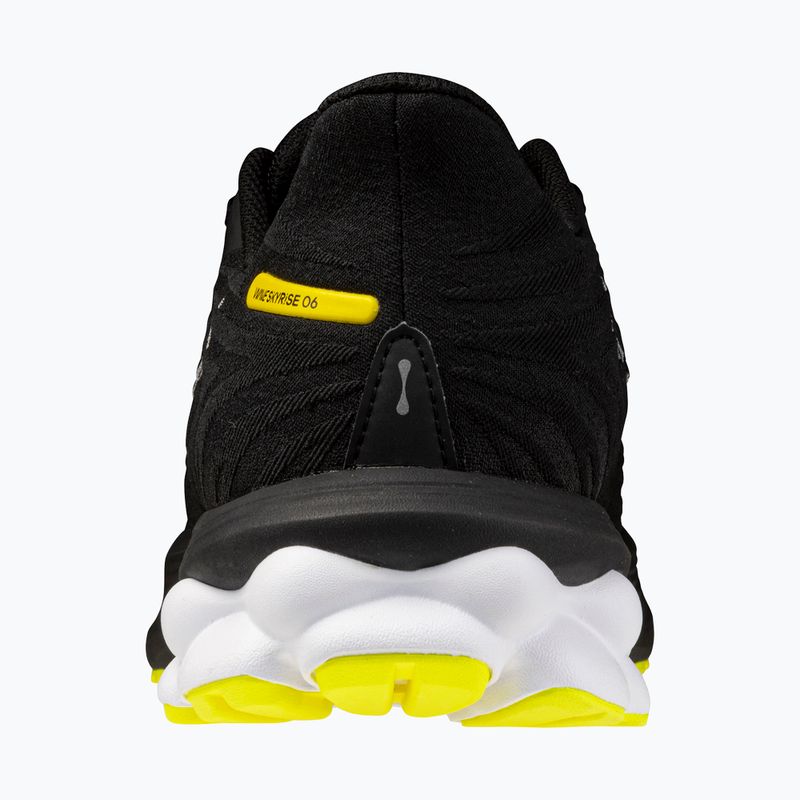 Pánske bežecké topánky Mizuno Wave Skyrise 6 black/harbor mist/lemon tonic 10