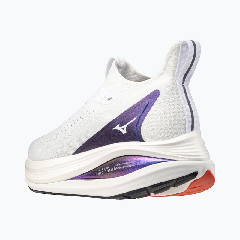 Pánske bežecké topánky Mizuno Neo Vista 2 white/white/iris bloom 4