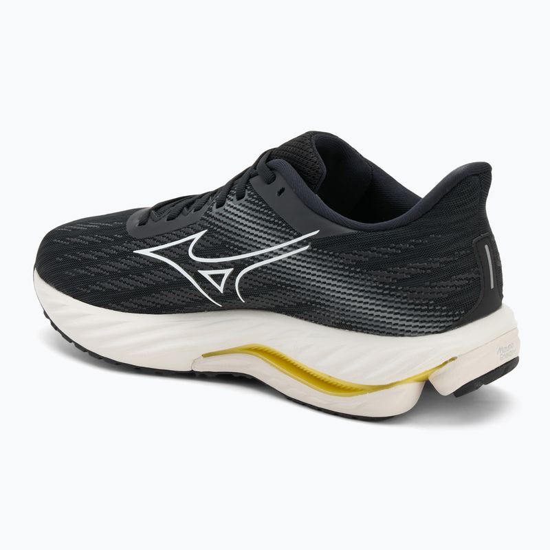 Pánske bežecké topánky Mizuno Wave Inspire 21 black/white/vibrant yellow 3