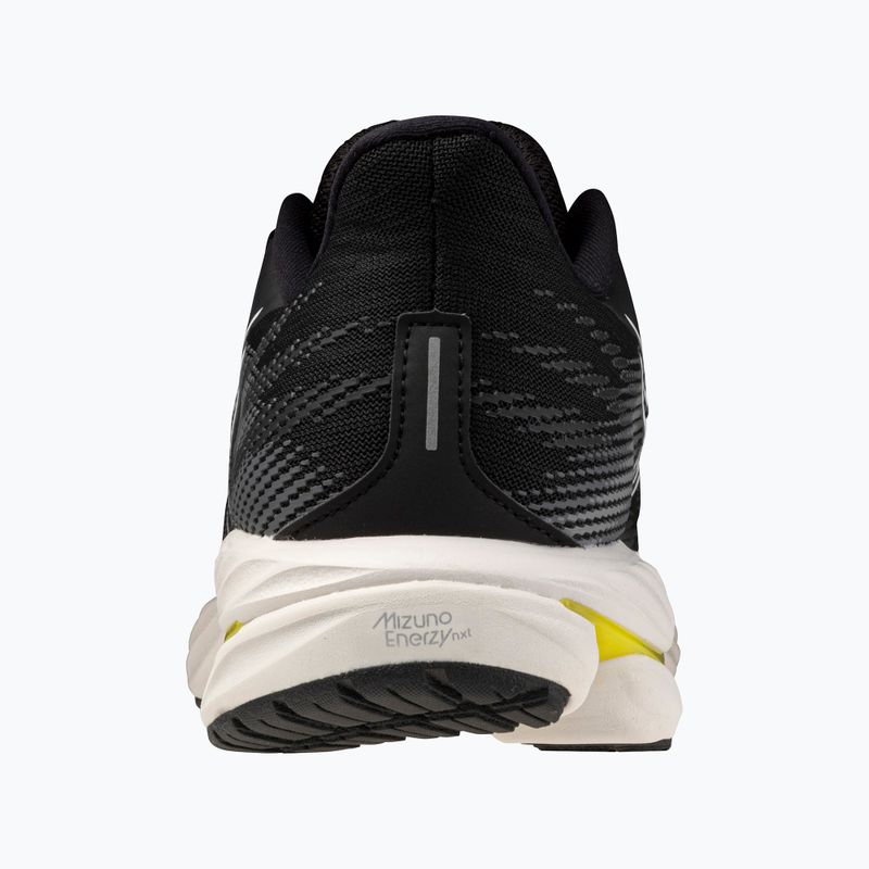 Pánske bežecké topánky Mizuno Wave Inspire 21 black/white/vibrant yellow 12
