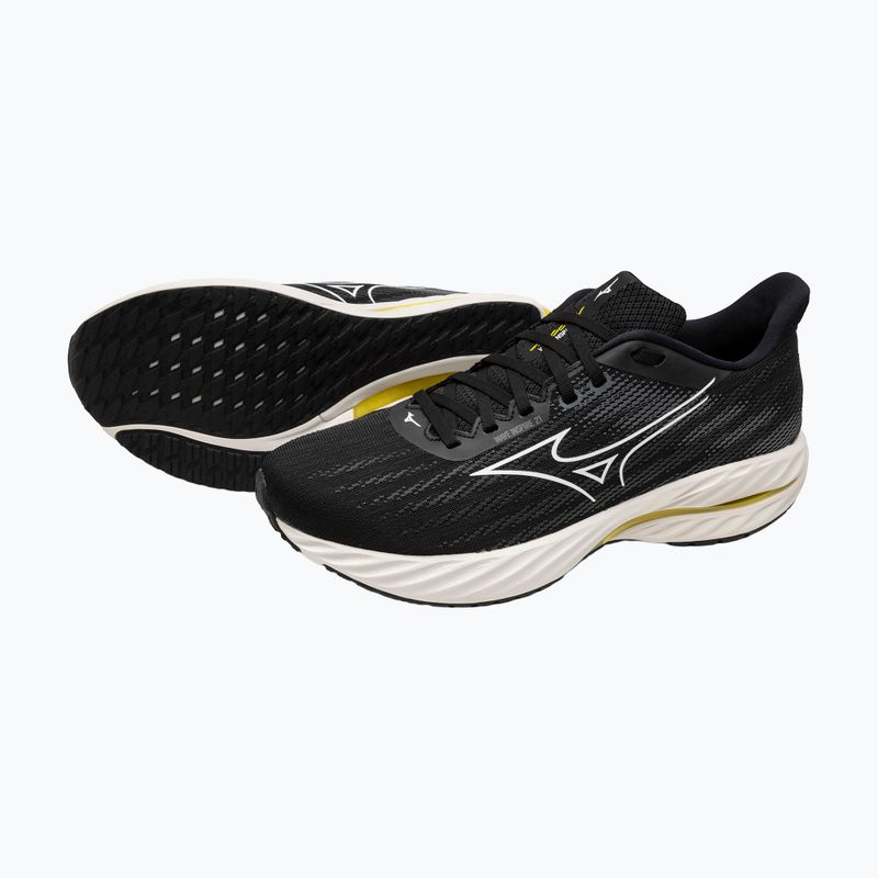 Pánske bežecké topánky Mizuno Wave Inspire 21 black/white/vibrant yellow 16