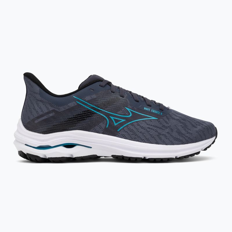 Pánske bežecké topánky Mizuno Wave Equate 9 odyssey gray/capri breeze/black 2