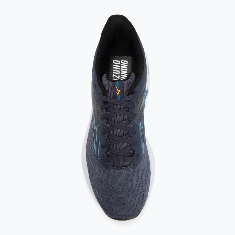 Pánske bežecké topánky Mizuno Wave Equate 9 odyssey gray/capri breeze/black 5