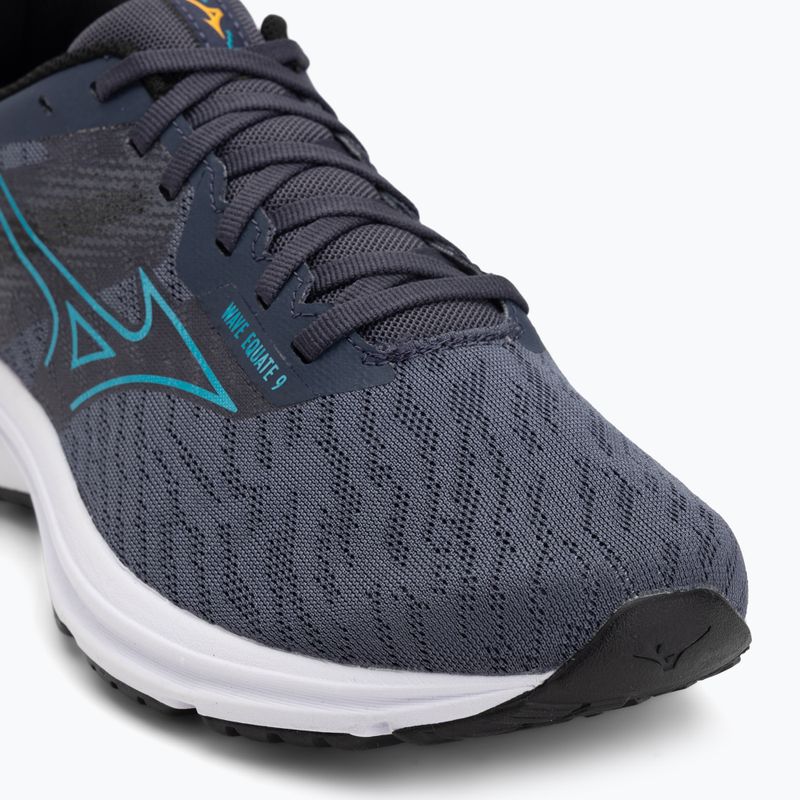 Pánske bežecké topánky Mizuno Wave Equate 9 odyssey gray/capri breeze/black 7