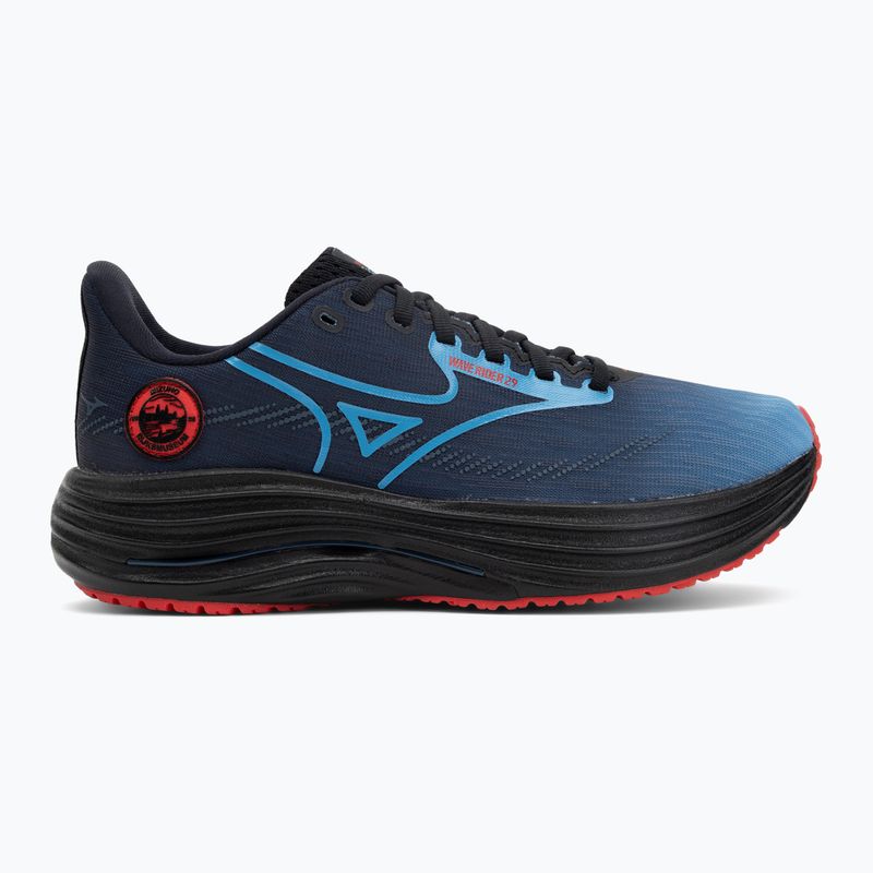 Bežecké topánky Mizuno Wave Rider 29 amsterdam black/all aboard/high risk red 2