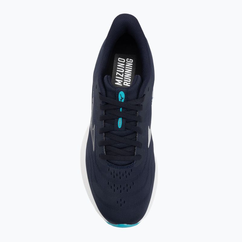 Pánske bežecké topánky Mizuno Revolt 4 baritone blue/silver/capri bre 5