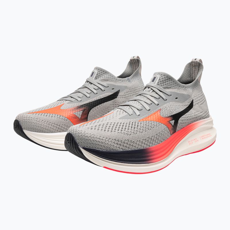 Pánske bežecké topánky Mizuno Neo Zen odyssey gray/silver/citrus 8