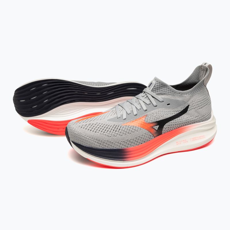 Pánske bežecké topánky Mizuno Neo Zen odyssey gray/silver/citrus 9