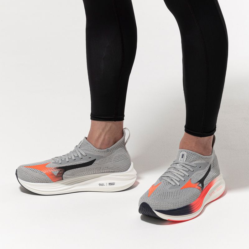 Pánske bežecké topánky Mizuno Neo Zen odyssey gray/silver/citrus 10