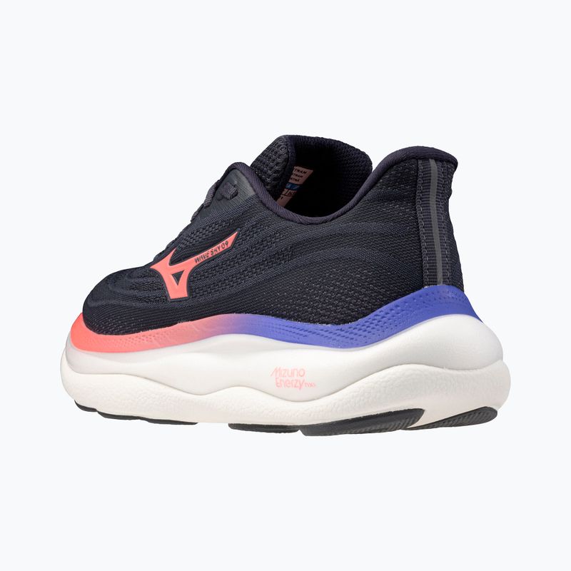 Dámske bežecké topánky Mizuno Wave Sky 9 odyssey gray/striking coral/iris bloom 5