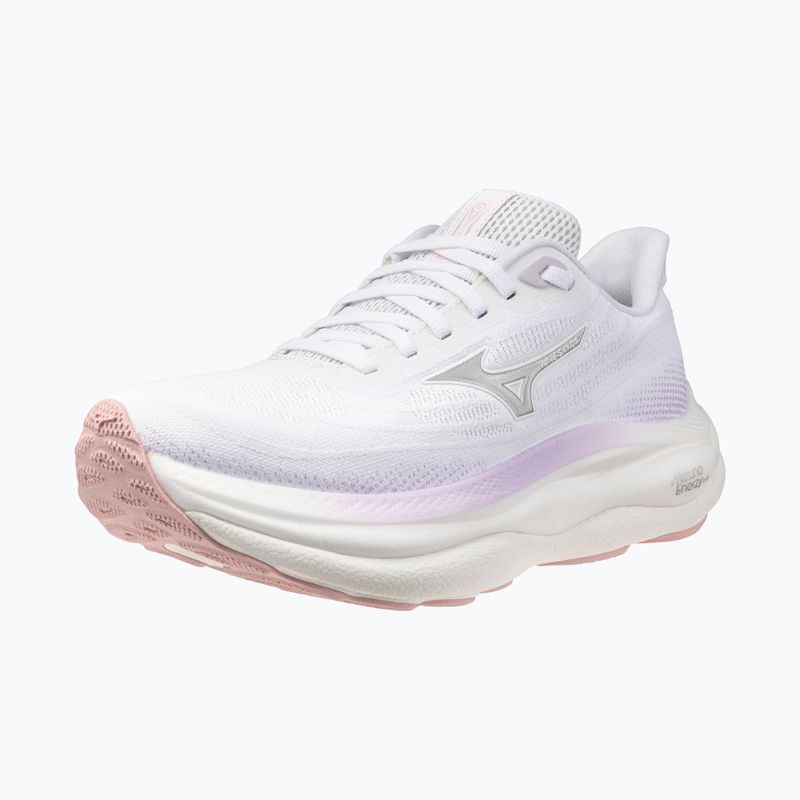Dámske bežecké topánky Mizuno Wave Sky 9 white/silver/orchid petal 3