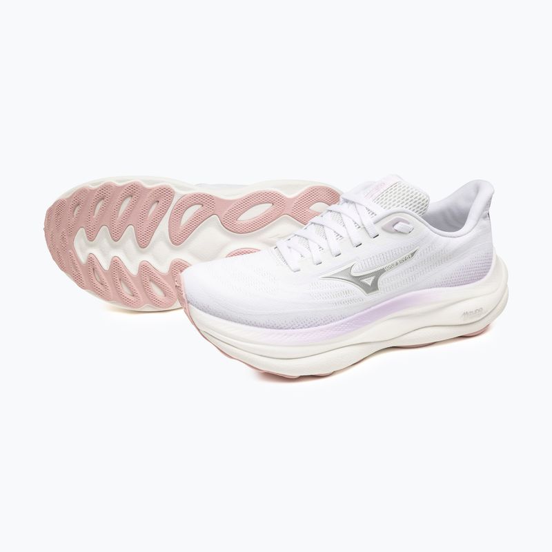 Dámske bežecké topánky Mizuno Wave Sky 9 white/silver/orchid petal 9