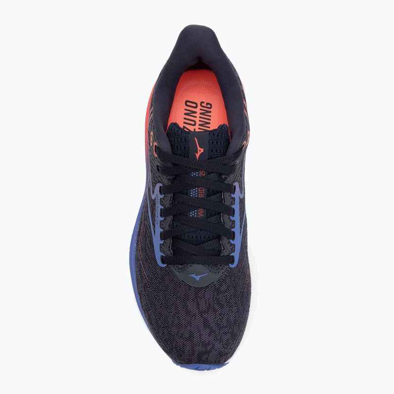Dámske bežecké topánky Mizuno Wave Rider 29 odyssey gray/iris bloom/calypsocoral 5