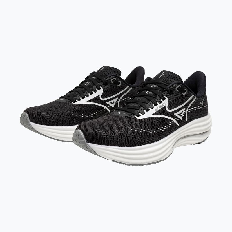 Dámske bežecké topánky Mizuno Wave Rider 29 black sand/white/black 8