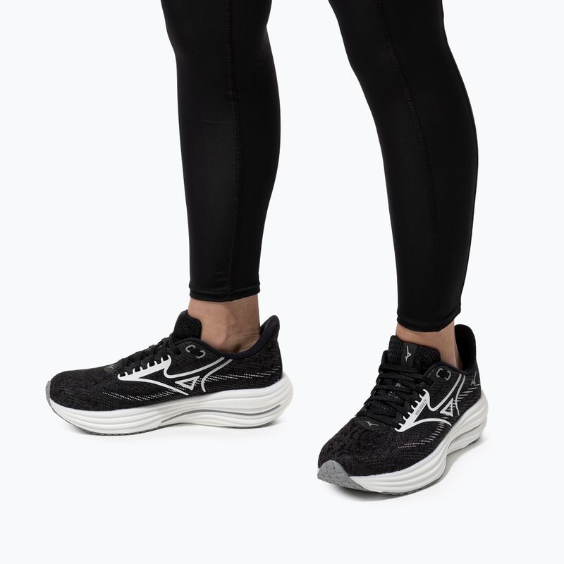 Dámske bežecké topánky Mizuno Wave Rider 29 black sand/white/black 10